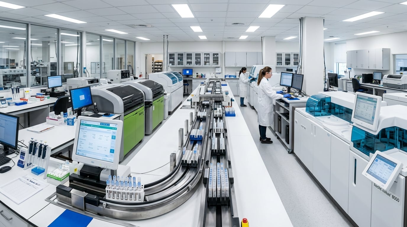 Analytical methods of clinical chemistry in a modern laboratory