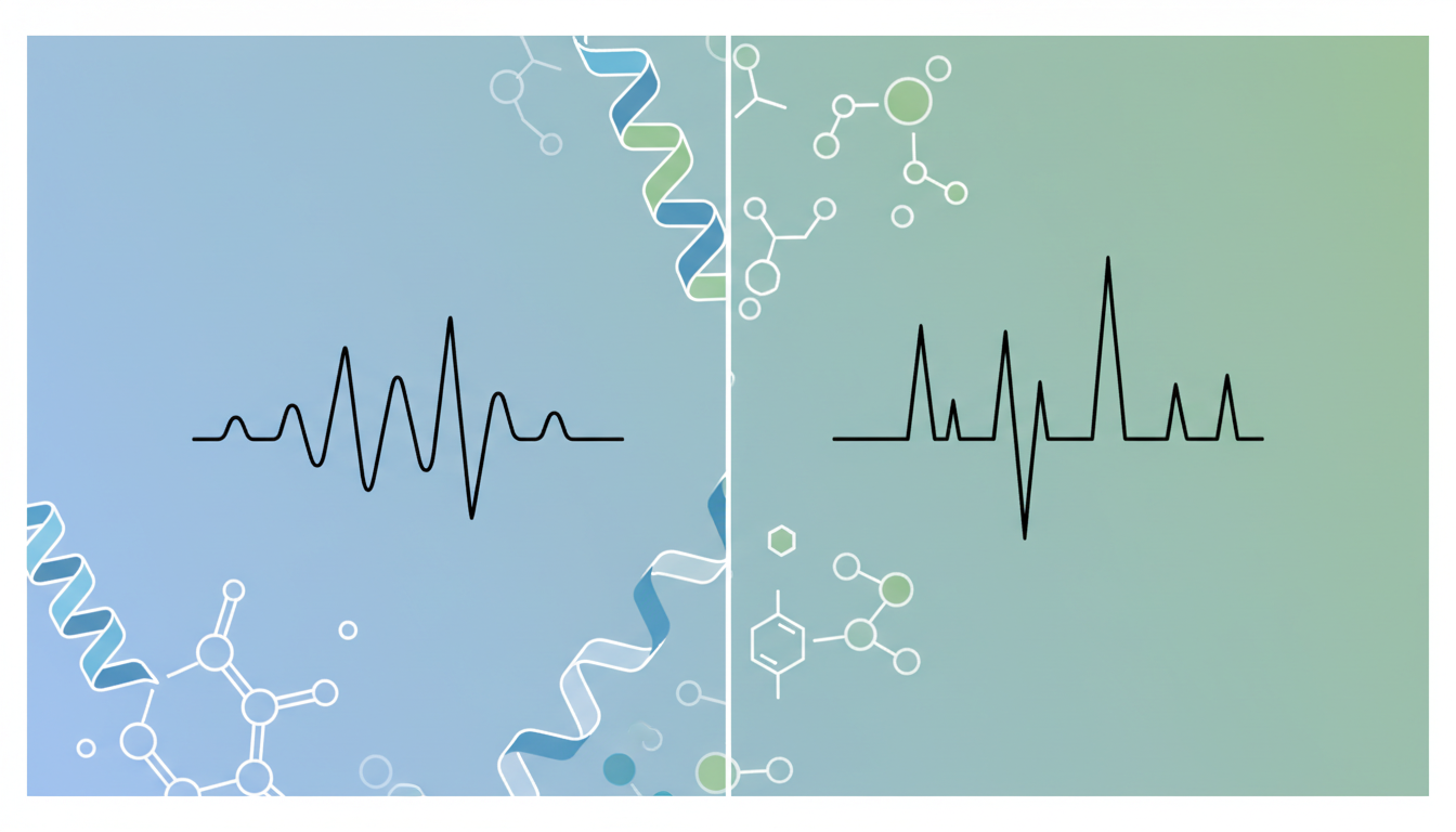 Comparison of metabolomics and proteomics