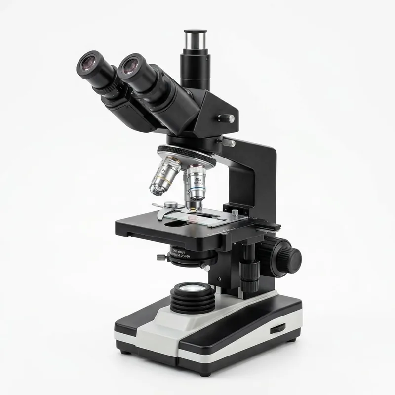Microscopy — light and fluorescence laboratory microscopes