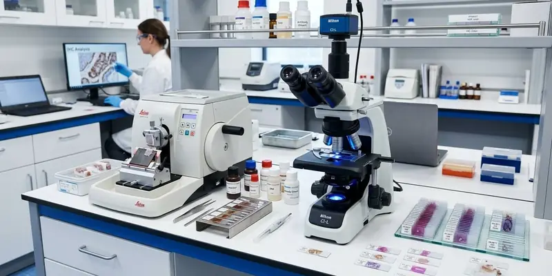Automated IHC staining and microscopy