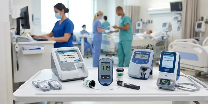 Point-of-care devices at the bedside